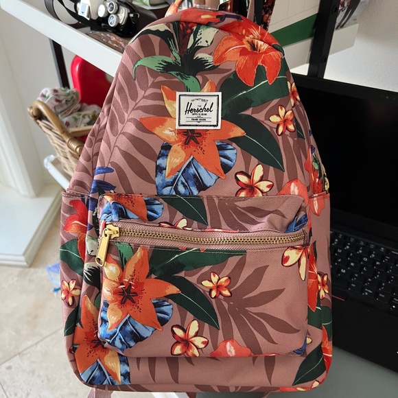 Herschel Supply Company Handbags - HERSCHEL Supply Co Nova Small Summer Floral Ash Rose Backpack